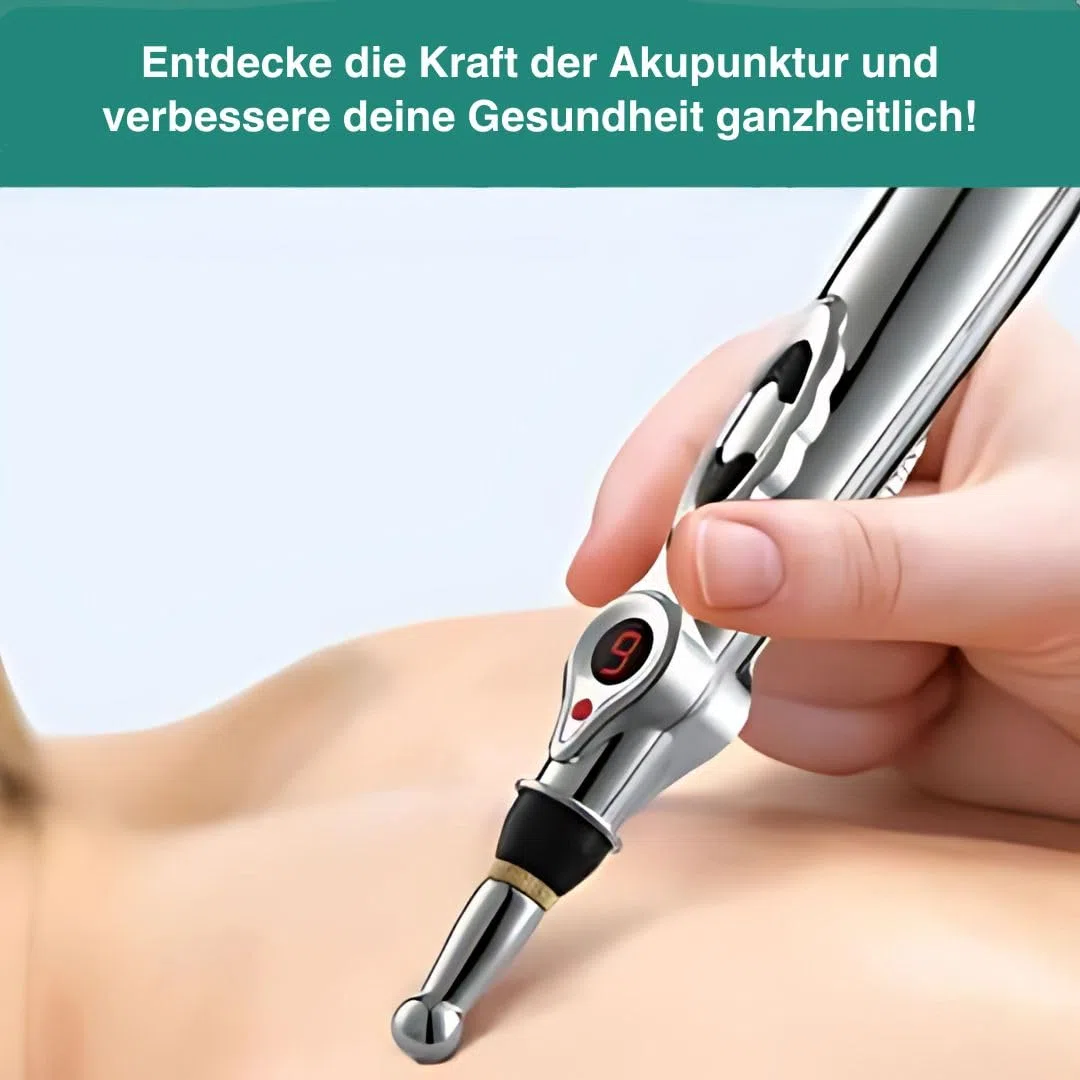 NEURAVA Impuls-Stift Elektronischer Akupunkturstift 5 in 1, tragbarer Meridian-Massagestift zur Schmerzlinderung und Muskelheilung