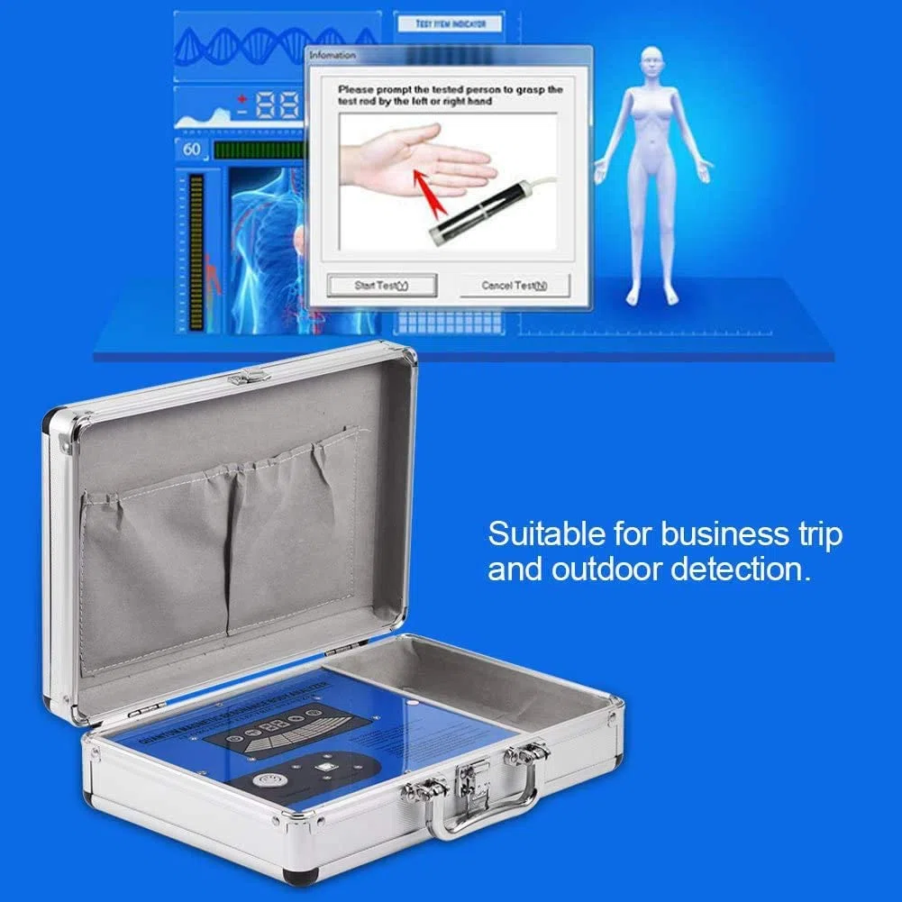 Quantum Resonance Magnetic Analyzer - Quantum Magnetic Body Health Analyzer - Quantum Therapy Analyzer - Resonanzanalysator - 45 berichtet über den Subhealth-Detektor - Deutsche Software