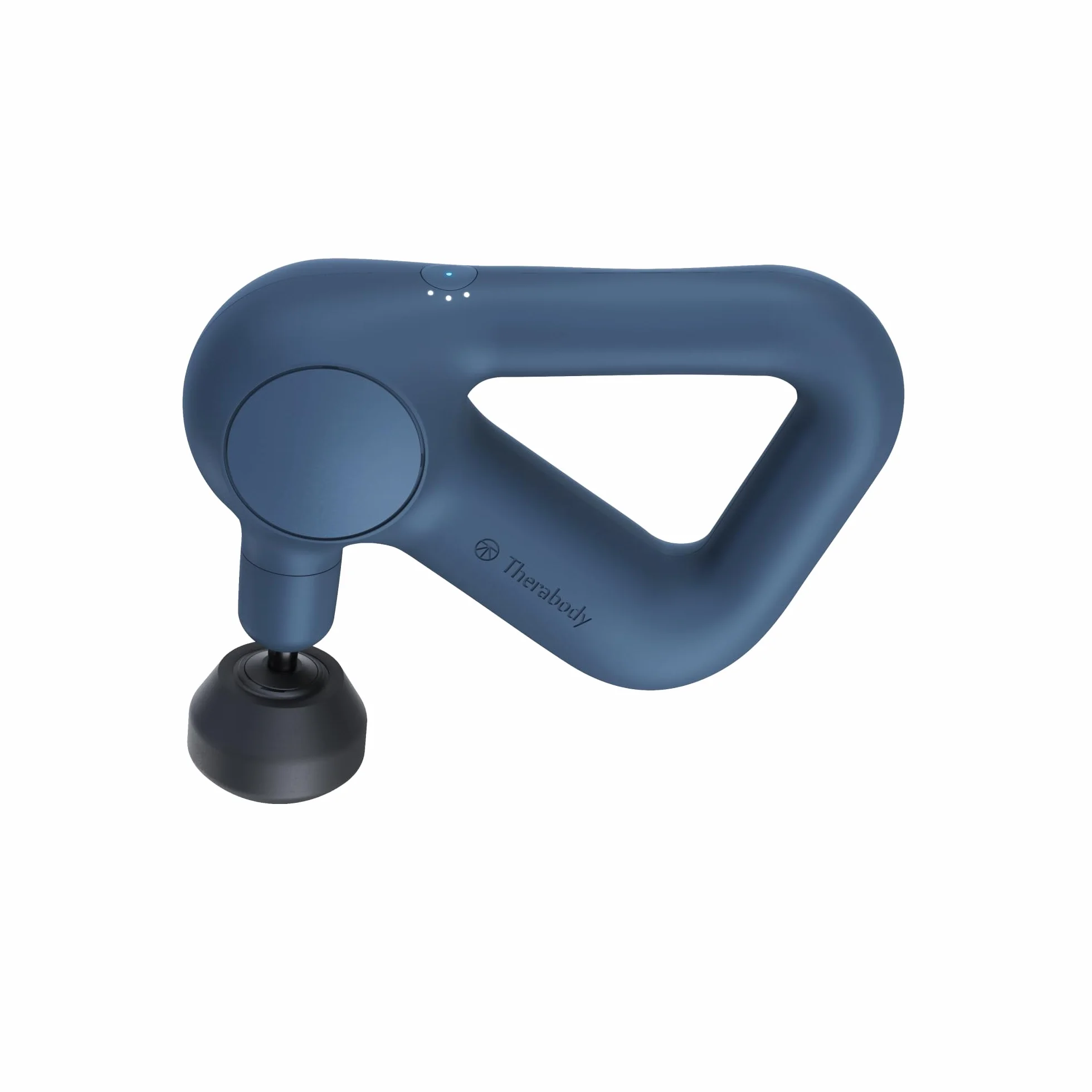 TheraGun Relief Handmassagegerät - Einfach, bequem, leicht, für tägliche Schmerzlinderung in Nacken, Rücken, Bein, Schulter und Körper (Marineblau)