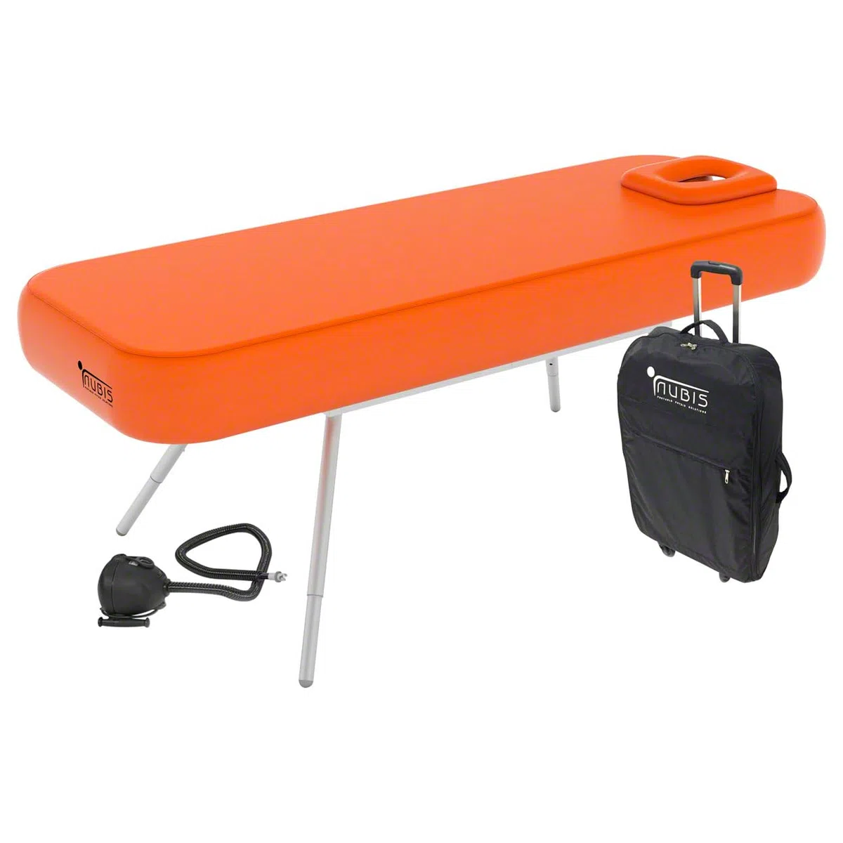 Sport-Tec NUBIS Aufblasbare Massageliege Pro 2.0, inkl. Pumpe und Koffer
