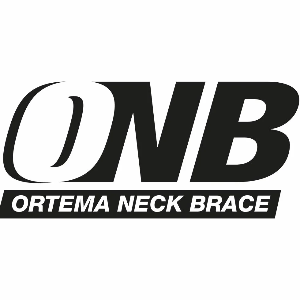 ORTEMA ONB Neck Brace (Gr.XL schwarz) Design K4 - Nackenschutz - aus Hochleistungskunststoff und mit Sicherheits-Schnellverschluss