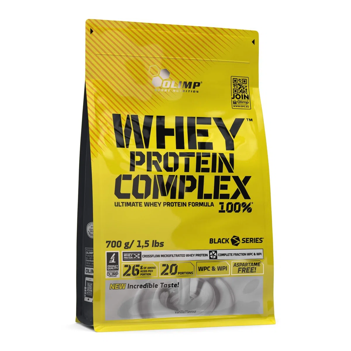 Olimp Whey Protein Complex 100% - 700 g - Protein Protein Powder - Booster Pre Workout - Vanille