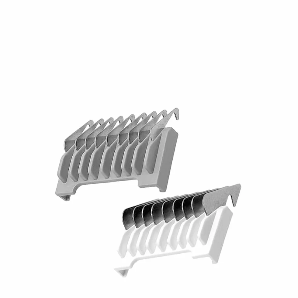 Moser ProfiLine Set mit Kammaufsätzen, Edelstahl, 1,5 & 4,5 mm