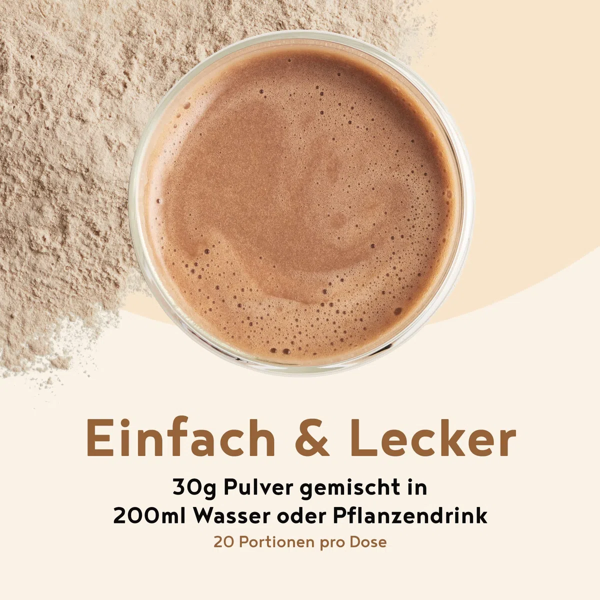 Veganes Proteinpulver | Cookie Dough | 30g Probierpäckchen Eiweißpulver | Produktprobe | Premiumqualität Protein | Made in Germany | Alpha Foods