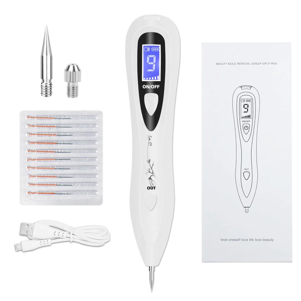 CHRERNA Plasma Pen Gerät für Hand und Körper(Warzen, Muttermal, Nävus, Muttermale, Pigmentflecken, Altersflecken)