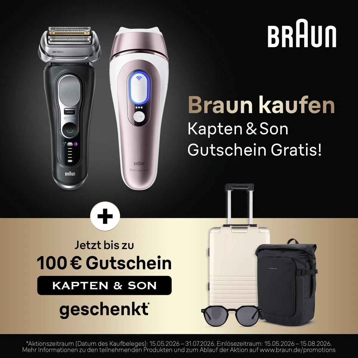 Braun All-In-One Trimmer-Set 7, 16-in-1 Multigroom, Barttrimmer, Nasenhaartrimmer, Haarschneidemaschine für Gesicht, Kopf und Körper, 100 Min Akku, 14 Längen (3–21 mm), Wasserdicht, MGK7491, Schwarz