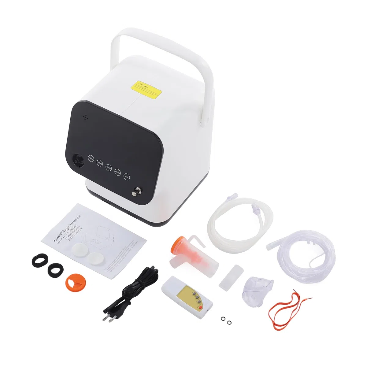 Sauerstoff Erzeugende Maschine 1-7 Lpm Tragbare Sauerstofferzeugende Maschine 120w Haushaltssauerstoffkonzentrator Leise (45db) Tragbarer Sauerstoffkonzentrator Für Zuhause Und Reisen