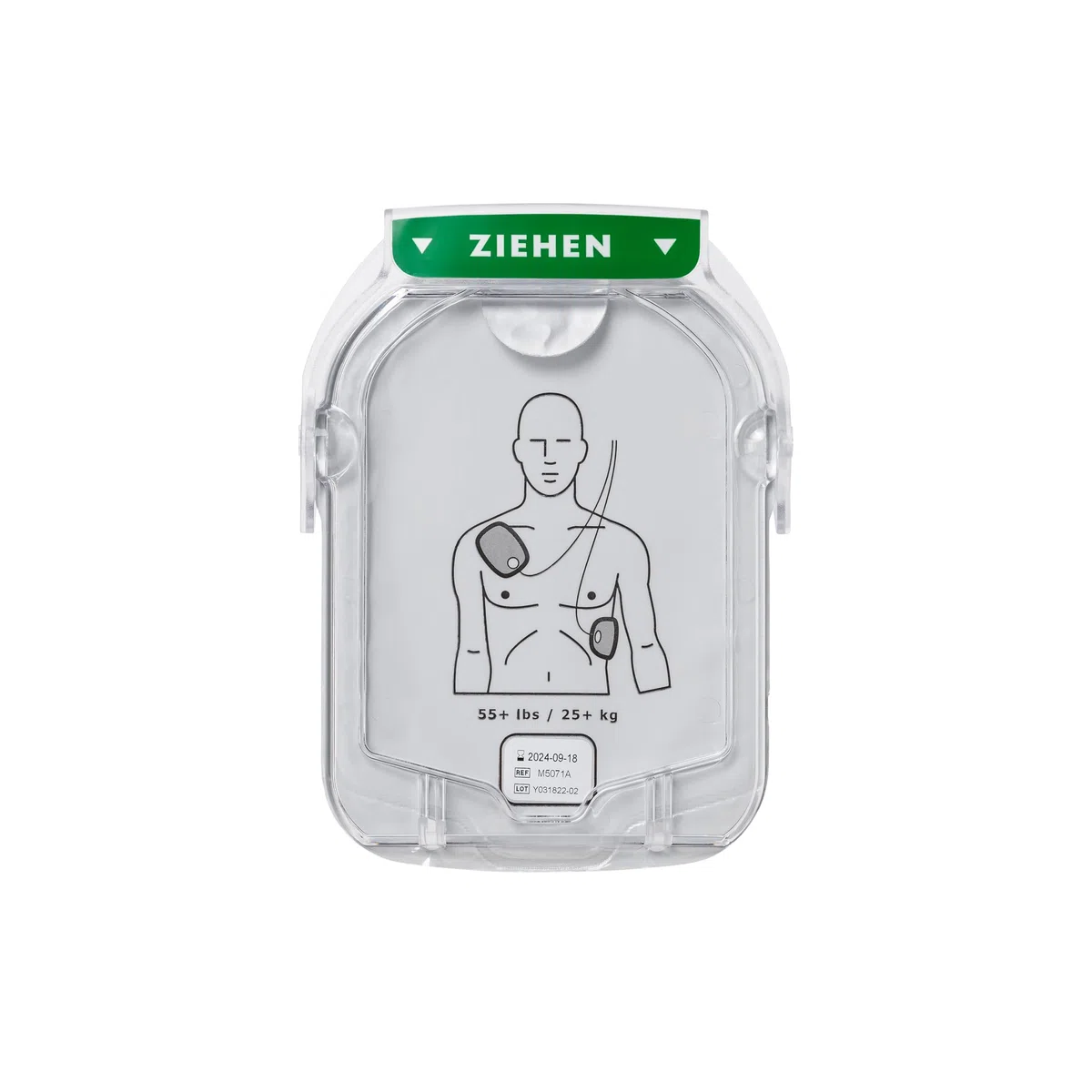 Philips HeartStart HS1 Defibrillator SMART Pads Kassette Erwachsene, M5071A