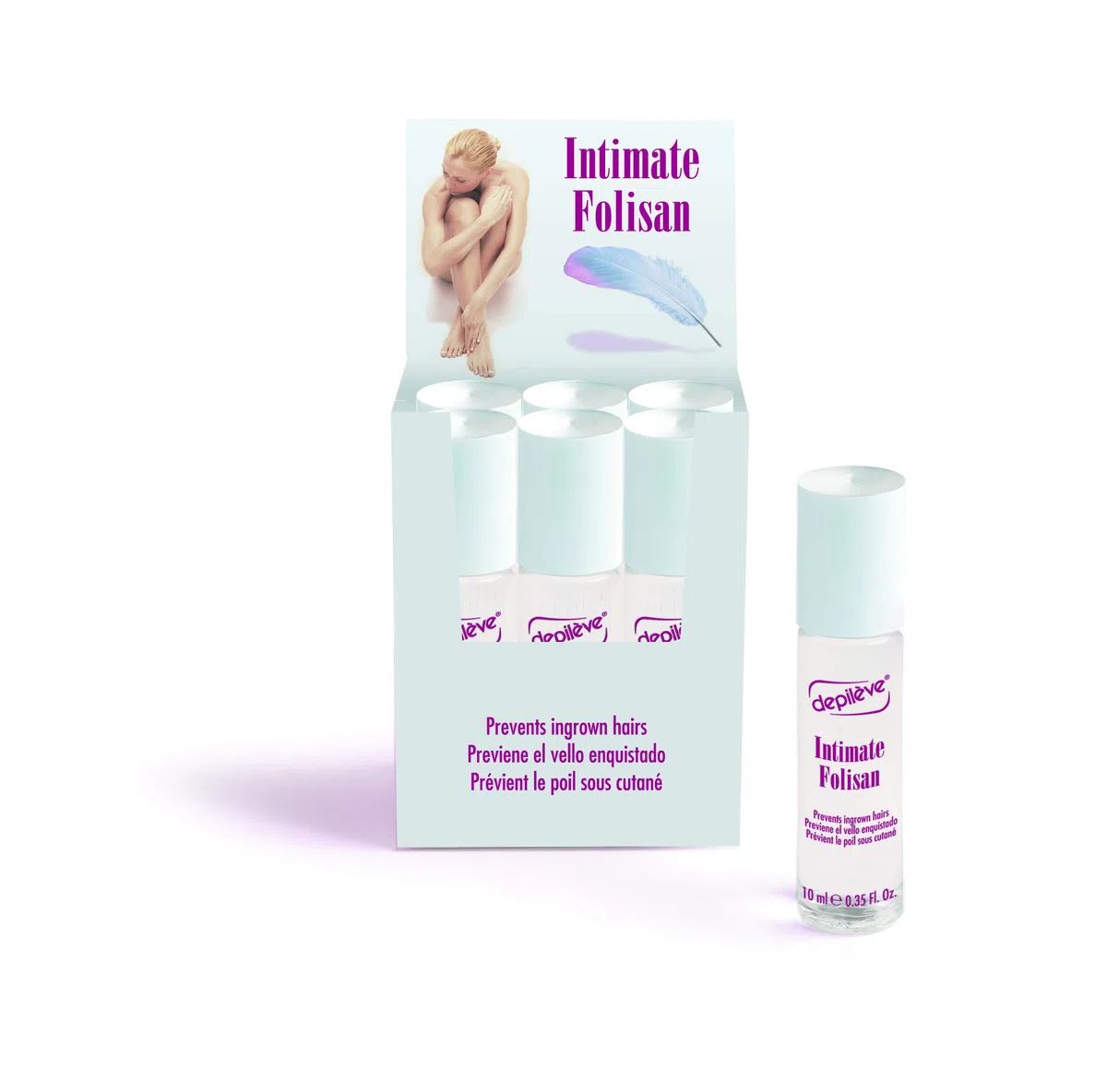 Depileve Intimate Folisan Waxing Lotion, 2.1 Ounce by Depileve